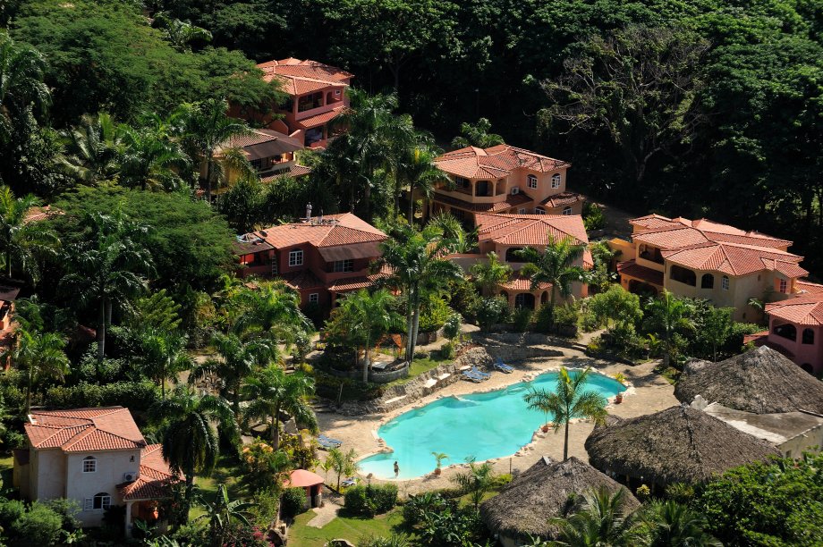 Aere view of the Apart-Hotel MADRUGADA - Las Terrenas - Dominican Republic